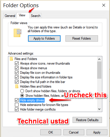 SD Card Not Detected On Windows 10