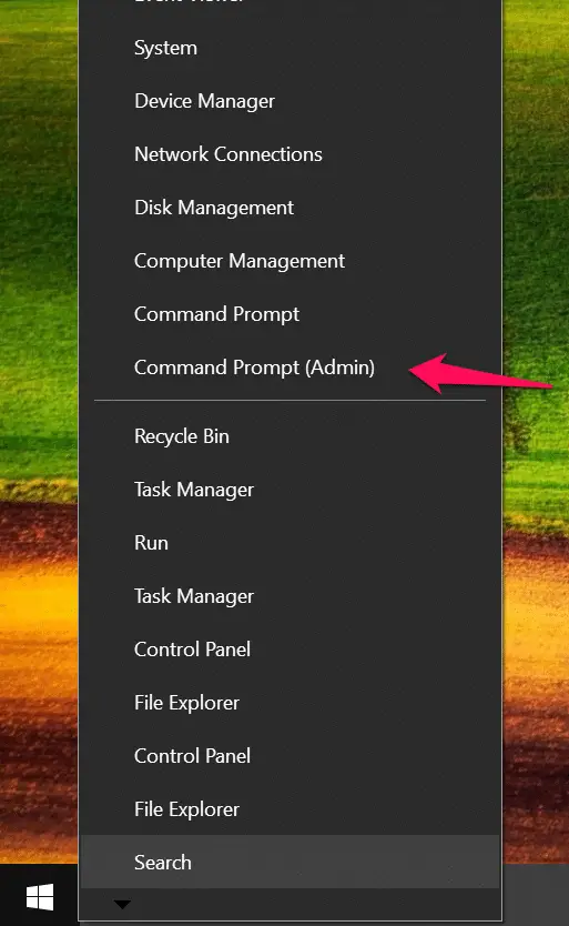 Run SFC Command in Windows 10 to repair System files