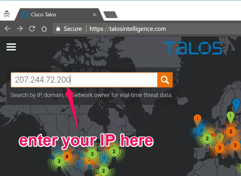 How to check the reputation of an IP address