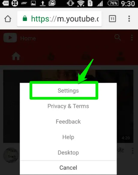 How to Delete YouTube History in Android