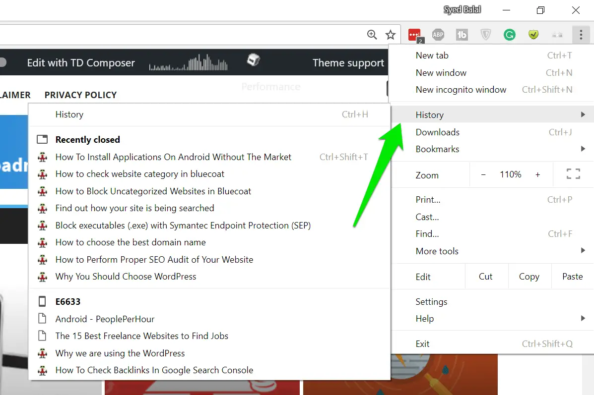 How To Resume Last Browsing Session In Any Browser