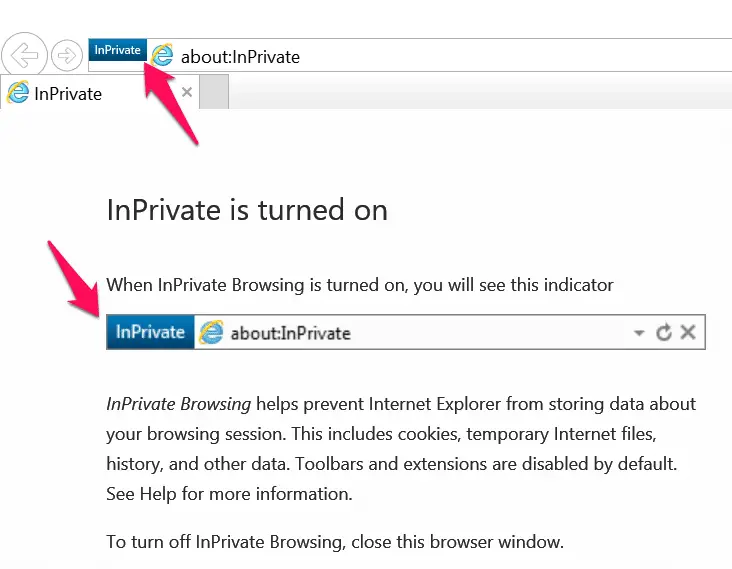 How to enable private browser in any Browser