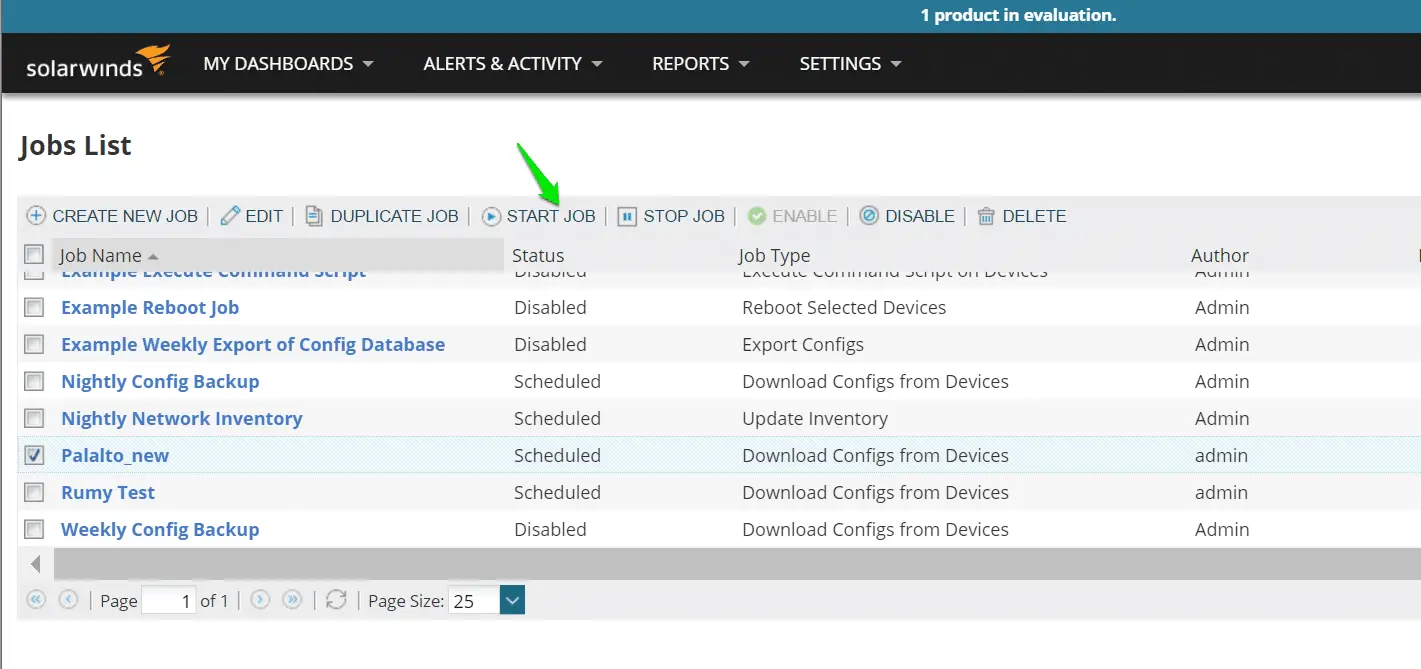 Backup Palo Alto and Checkpoint Configuration with SolarWinds NCM