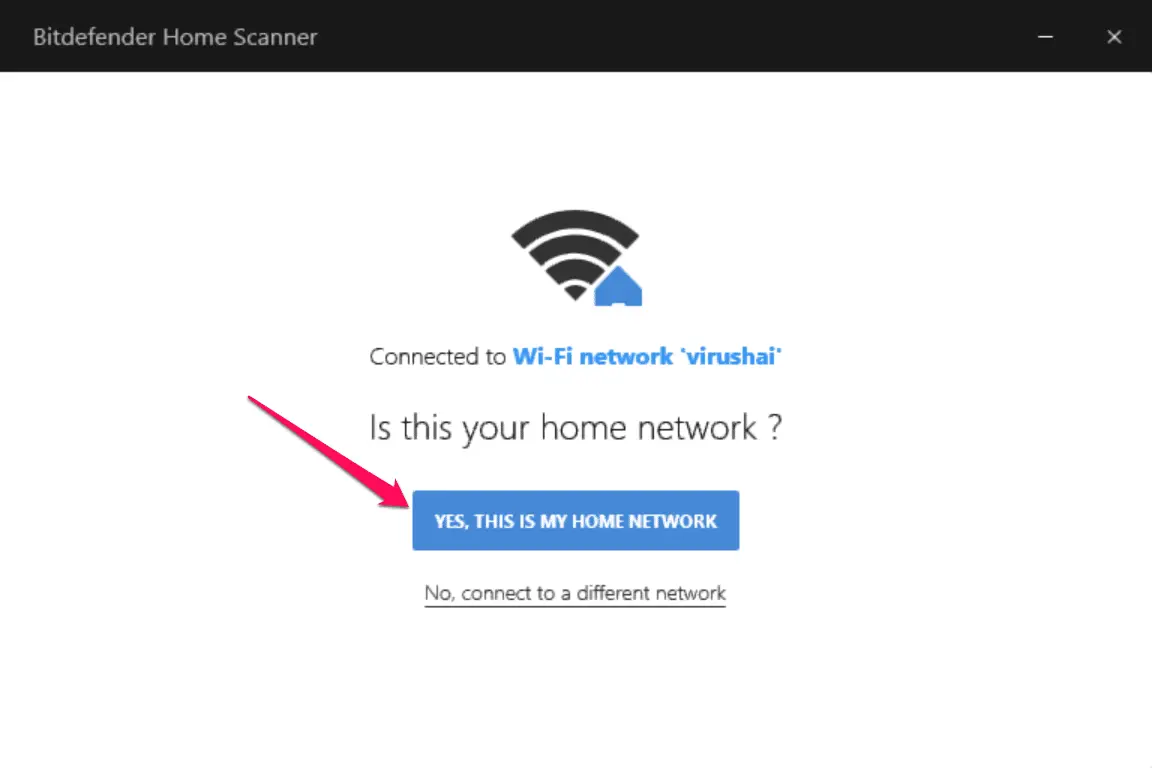 Secure your home network using Bitdefender Home Scanner