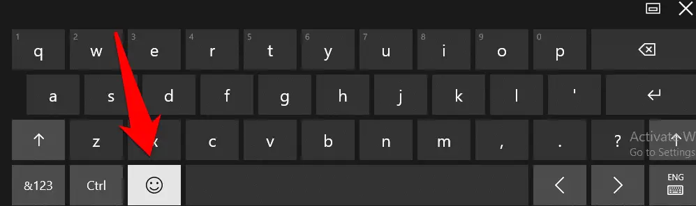 How to Activate Hidden Emoji Keyboard in Windows 10