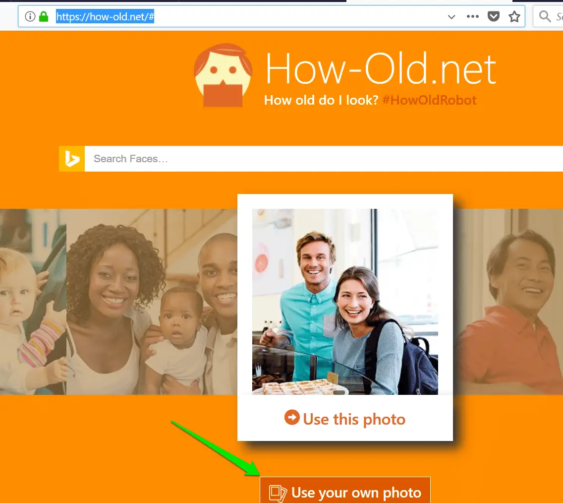 Get Microsoft to Guess Your Age
