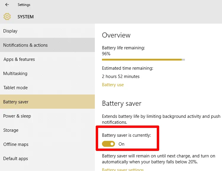 How to Maximize Battery Life on Windows 10 PC