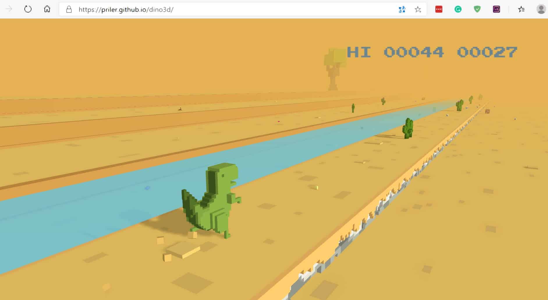 play chrome game dinosaur