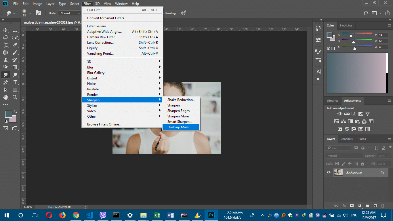 How to fix a blurry pictures