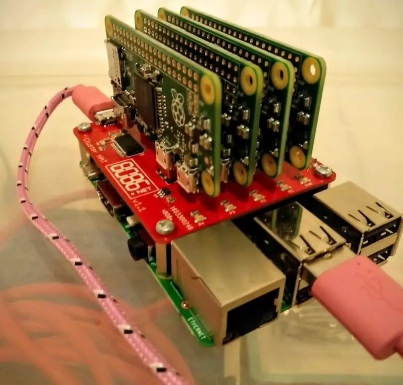 Build Super Computer with Raspberry pi zero using ClusterHAT