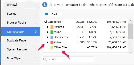 What is taking up space on my hard drive Windows 10