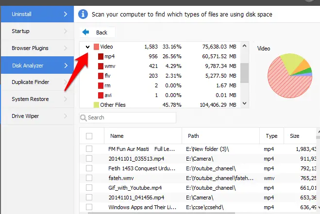 What is taking up space on my hard drive Windows 10