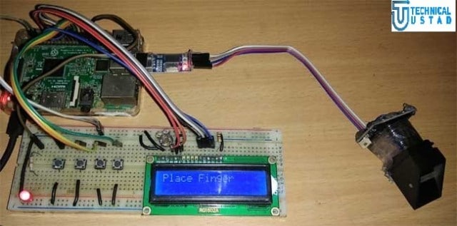 How to Connect Fingerprint Sensor Module with Raspberry Pi
