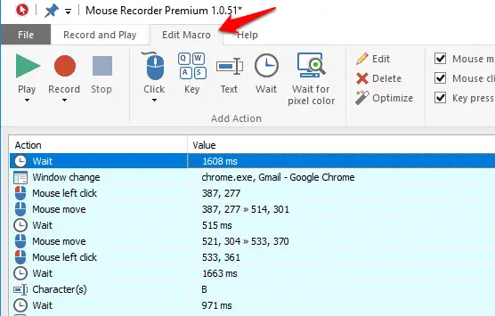 How to Record your actions to automate repetitive tasks