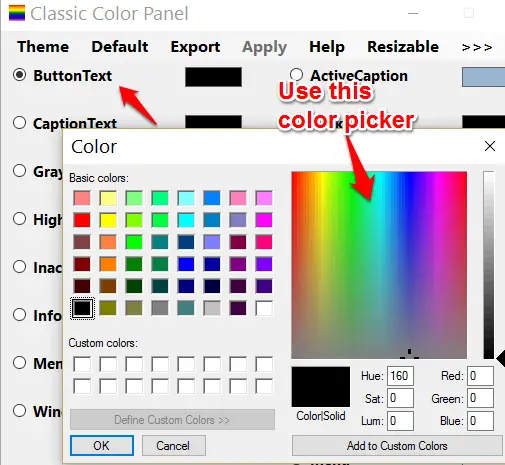How to customize colors in Windows 10