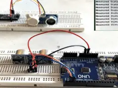 Build Distance Measuring System with Arduino UNO and Ultrasonic sensor HC-Sr04