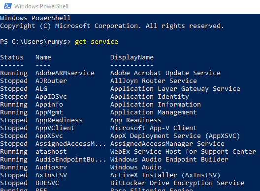 PowerShell vs Command Prompt : Getting Started with Windows PowerShell