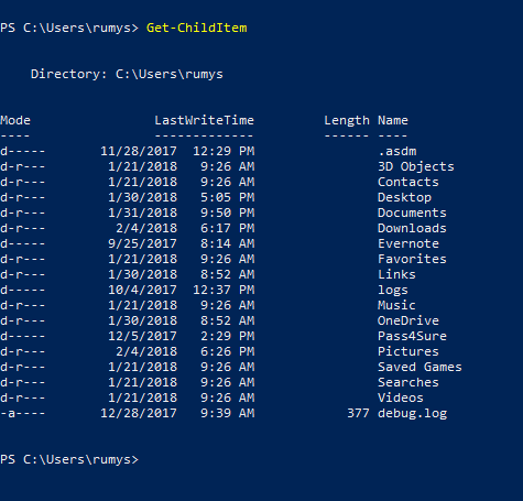 PowerShell vs Command Prompt