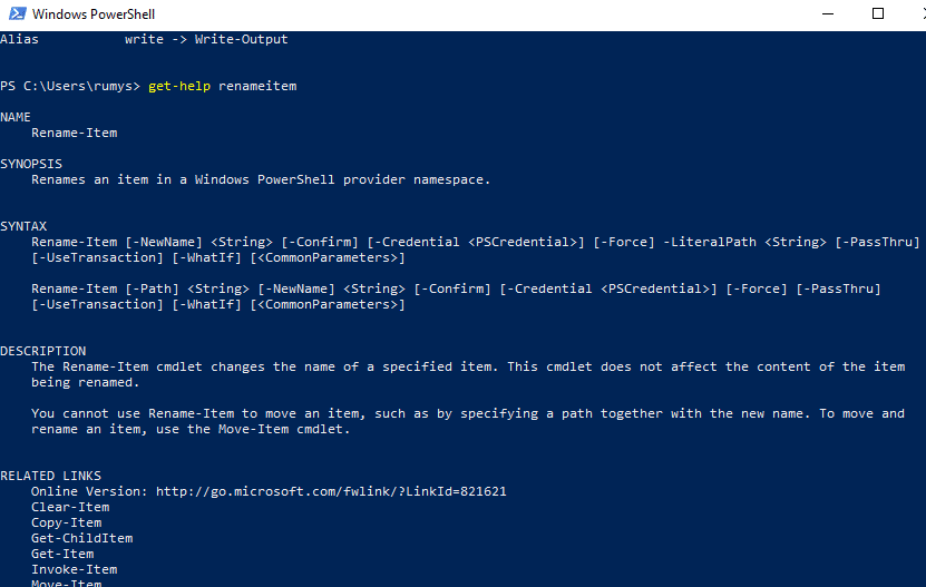 is windows powershell the same as command prompt