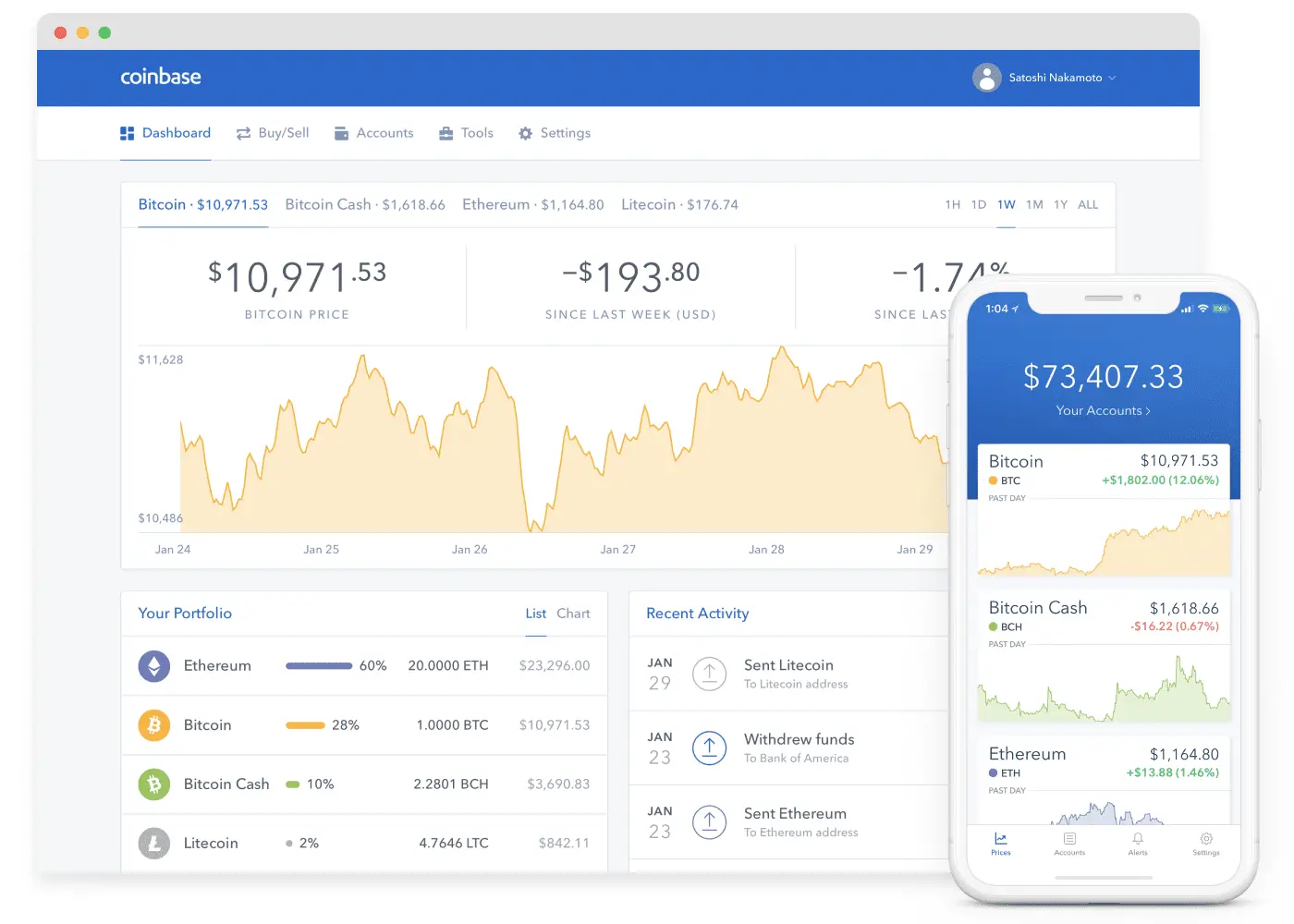 coinbase digital currency account