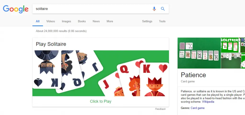 Hidden Games you must Play on Google