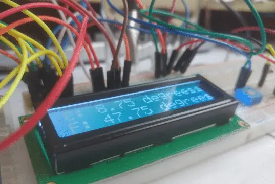 Build DIY Thermometer Monitor with Arduino UNO DS18B20