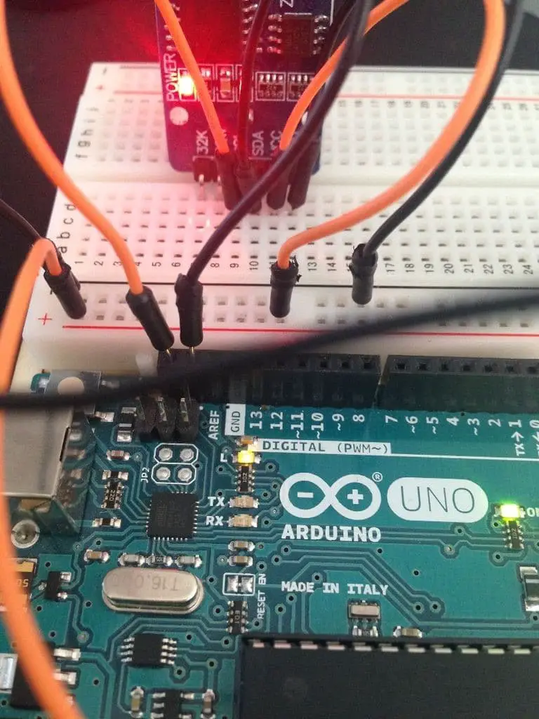 Getting started with LCD Shield, Arduino and connect the DS3231