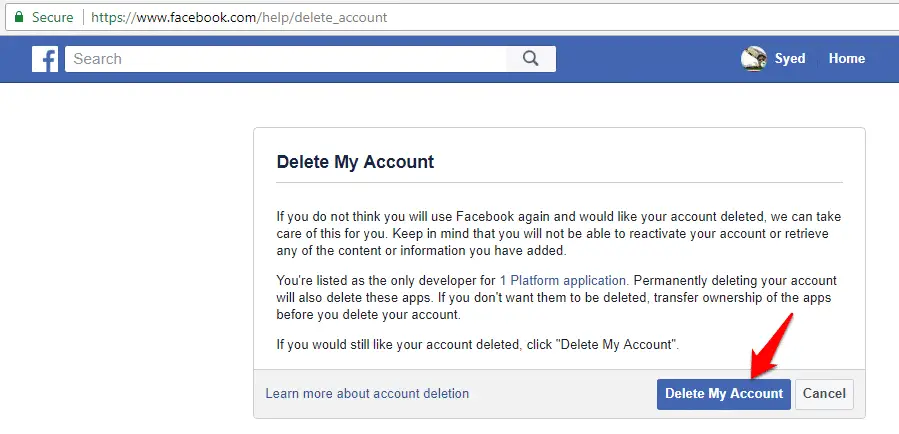 How To Delete, Deactivate Or Download Your Facebook Data