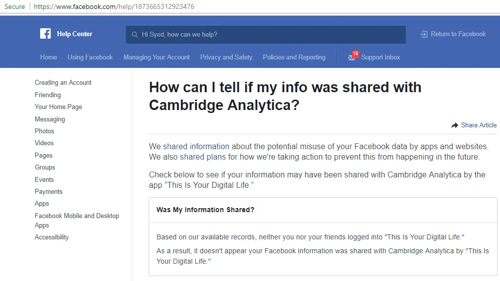 How To Delete, Deactivate Or Download Your Facebook Data