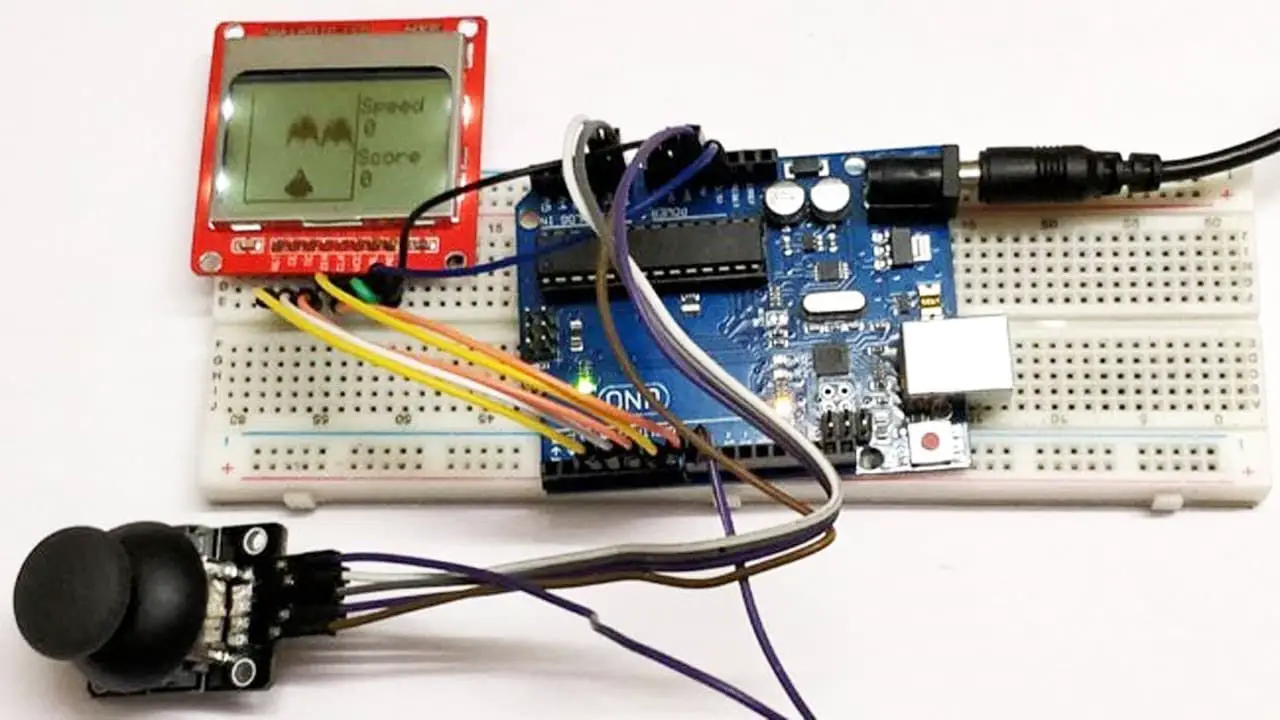 How To Build Race Game With Arduino And Nokia Lcd Module