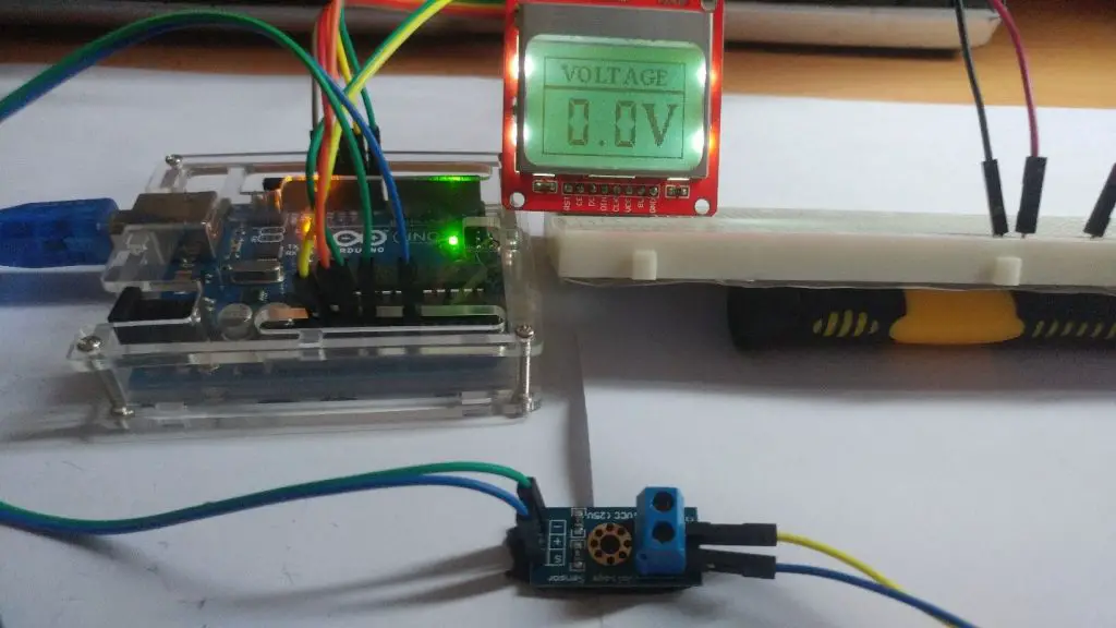 Build Multi-Meter with Arduino UNO and B25 Voltage sensor