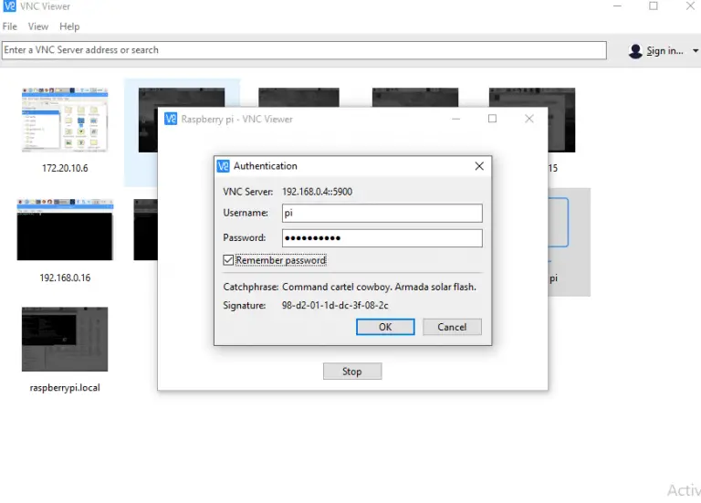 How to Control Raspberry Pi remotely from your PC using VNC