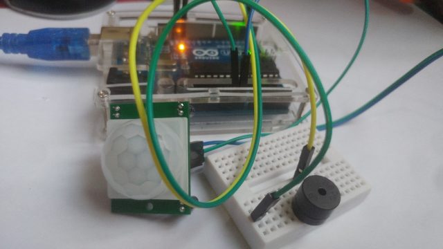 How to Drive PIR Motion sensor With Arduino UNO and Buzzer