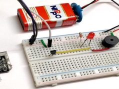 How to Drive Tilt Sensor without Arduino with the help of transistor and Buzzer