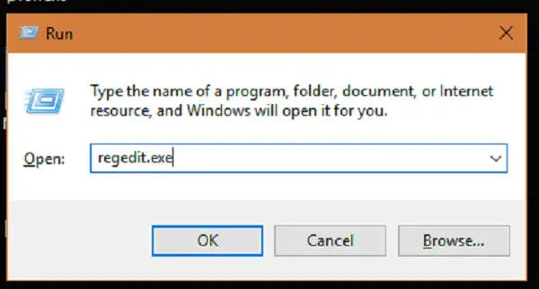 Regedit Run