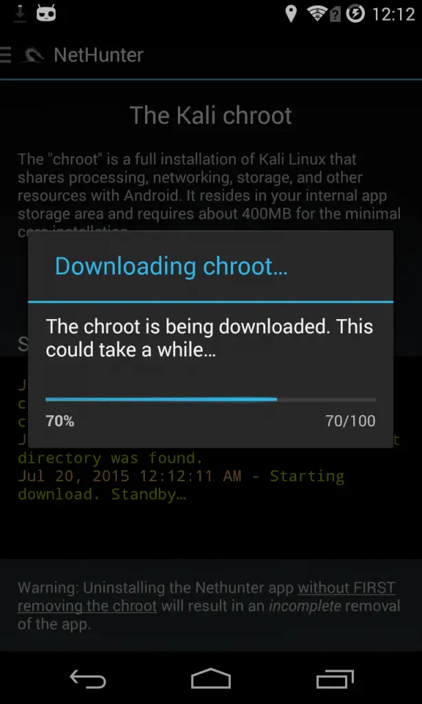 download kali linux nethunter for android