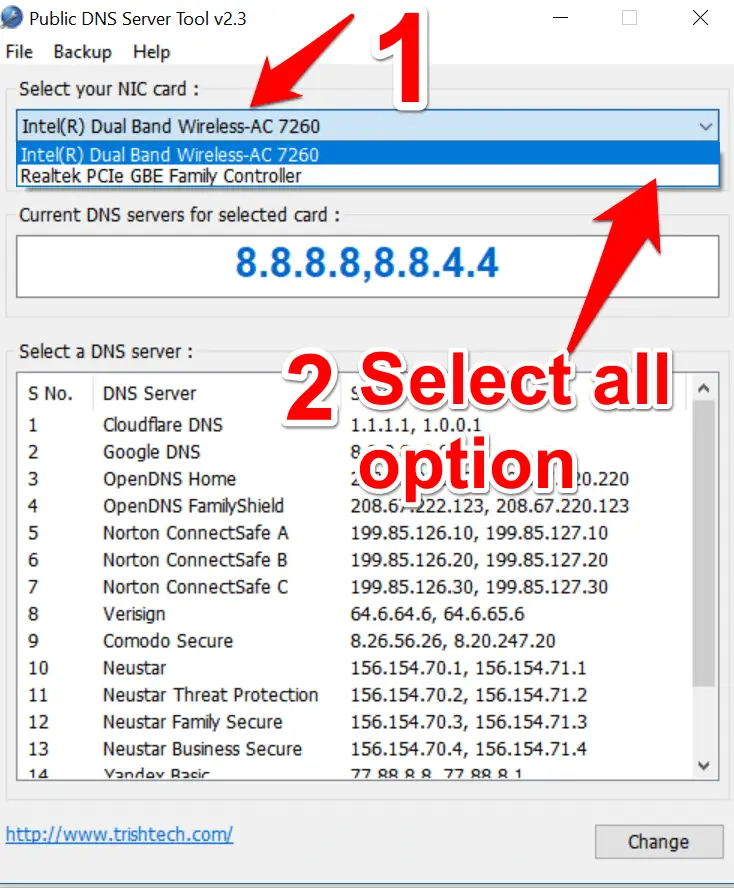 How to Switch to a faster and safer DNS server