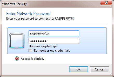 raspberry pi samba file server