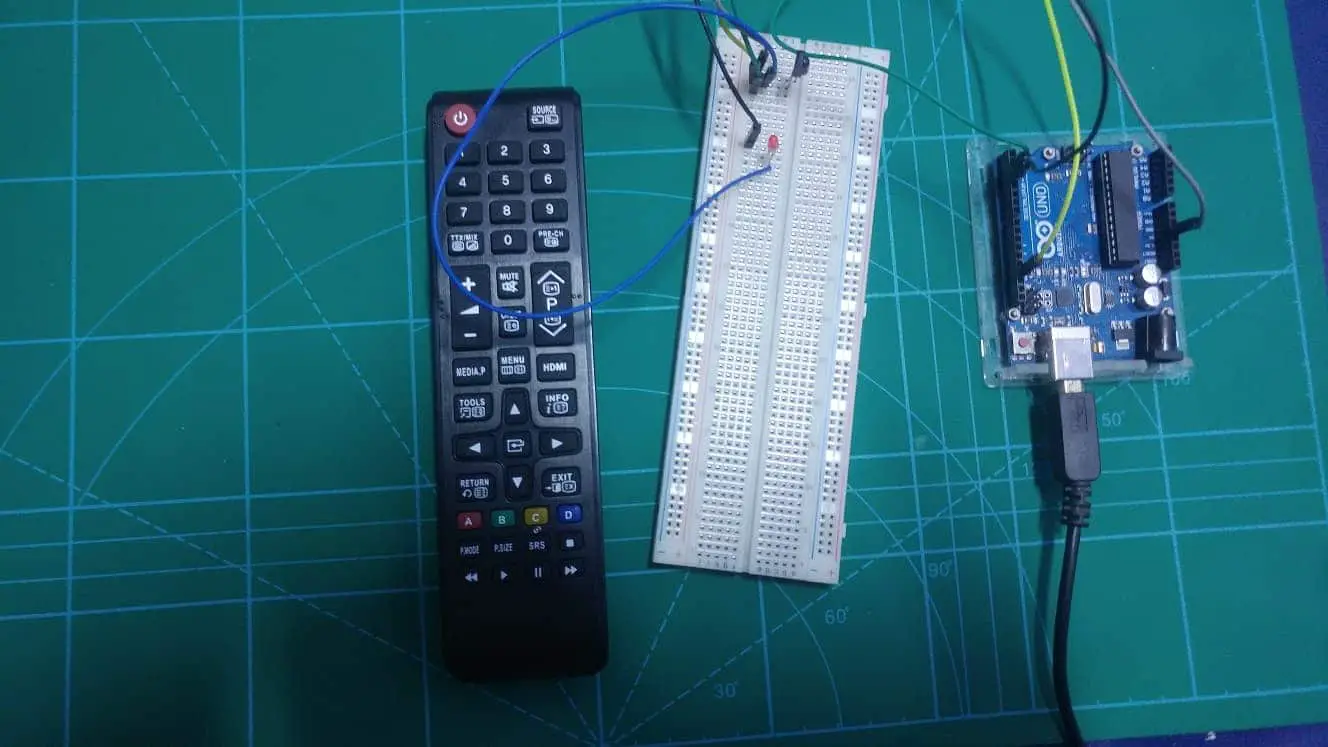 Control Arduino with a TV Remote