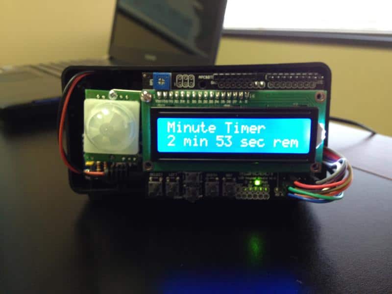 Build Alarm Clock, Motion Detector with Arduino LCD Shield