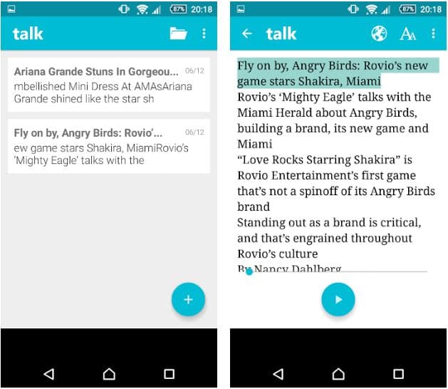 best text to speech app for kindle