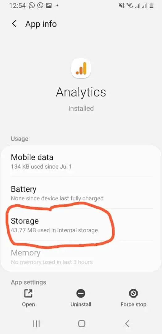 how to clean up internal storage on android