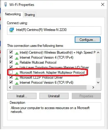 What is Microsoft Network Adapter Multiplexor Protocol