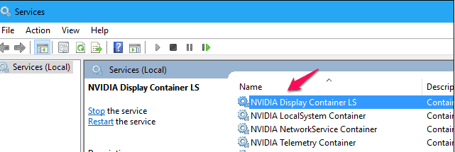 Nvidia container