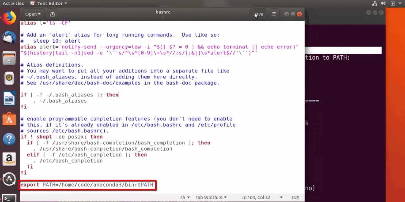 How to install anaconda on ubuntu