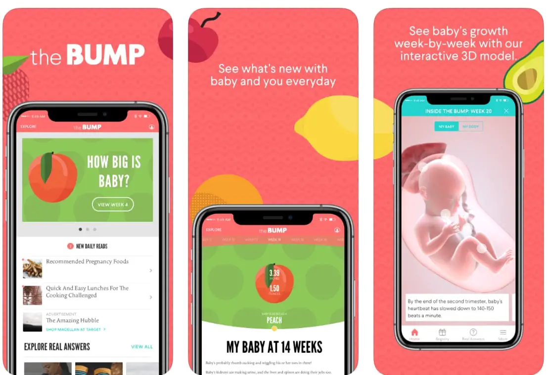 15 Of The Best Apps For Pregnancy and Baby Tracker App