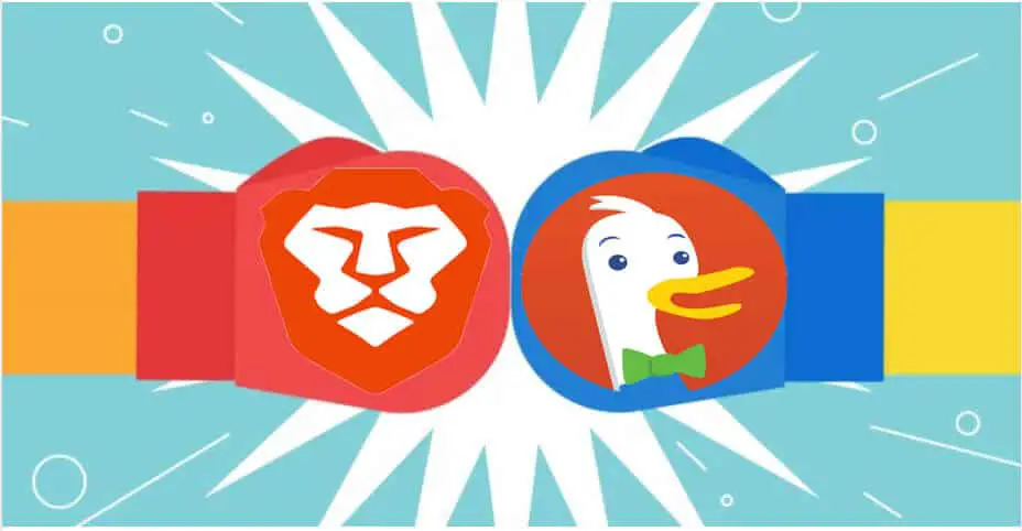 brave web browser vs duckduckgo