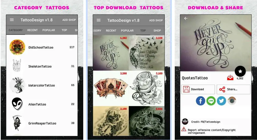 Tattoo Design Apps