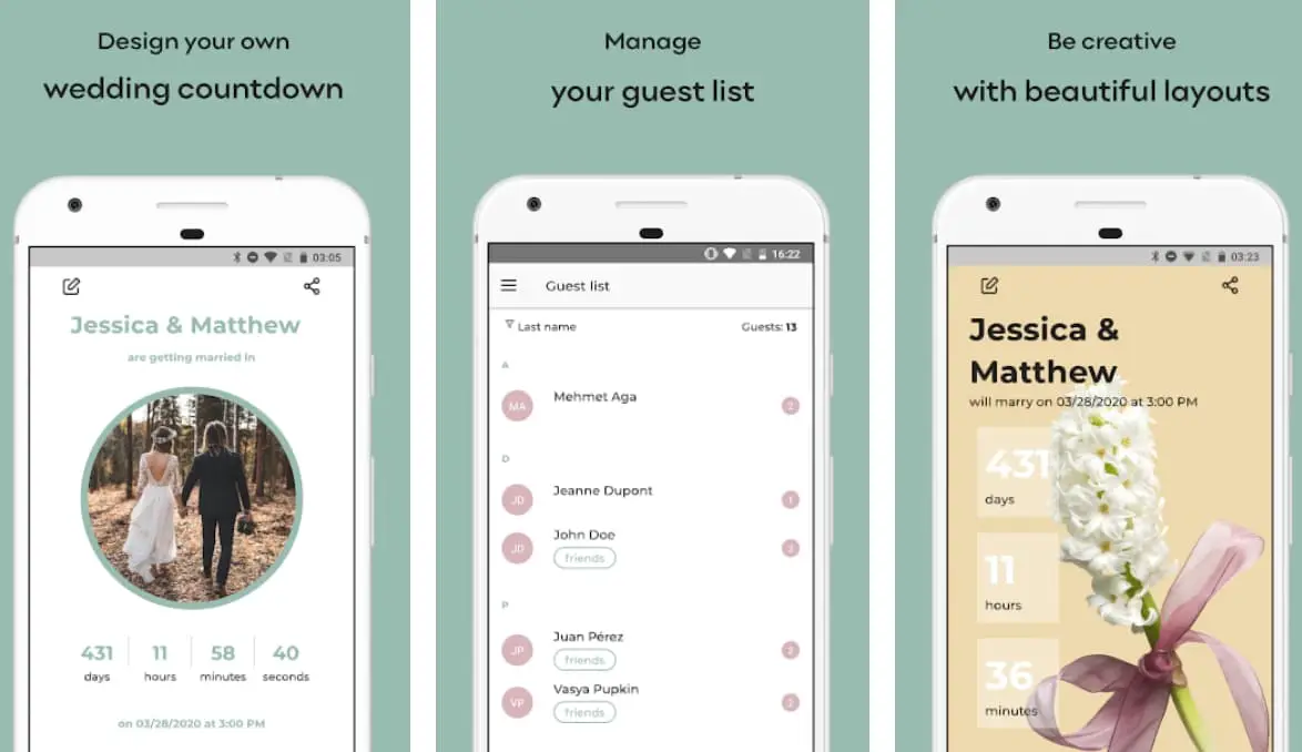 Wedding Countdown Apps