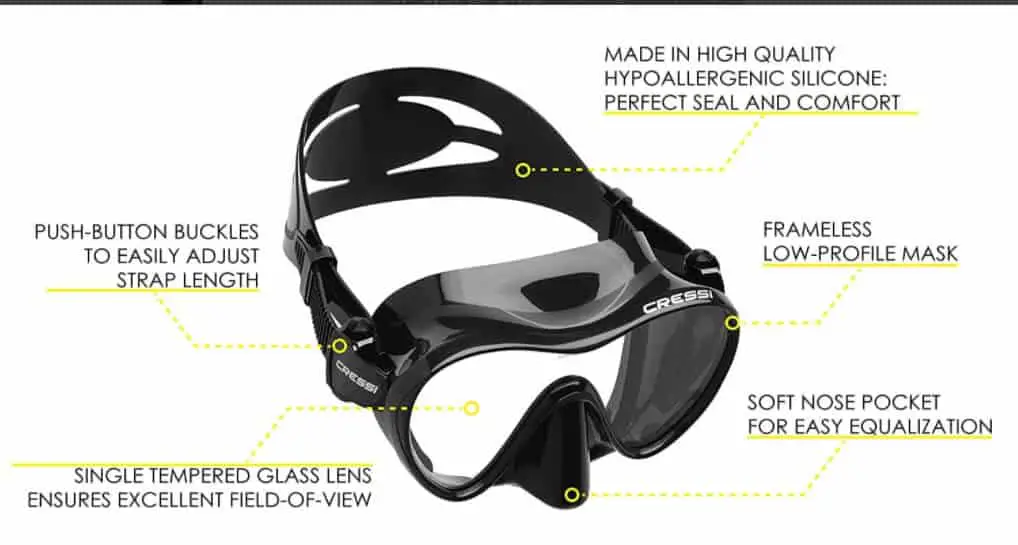 5 Of The Best Freediving Mask To Buy in 2021 - Reviewed